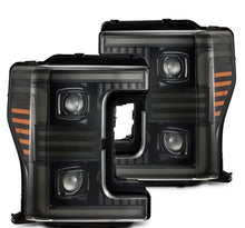 Load image into Gallery viewer, AlphaRex 880320 Projector Headlights Alpha-Black for Select Ford F-250 Super Duty, Ford F-350 Super Duty, Ford F-450 Super Duty, Ford F-550 Super Duty