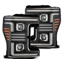 Load image into Gallery viewer, AlphaRex 880321 Projector Headlights Black for Select Ford F-250 Super Duty, Ford F-350 Super Duty, Ford F-450 Super Duty, Ford F-550 Super Duty