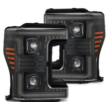 Load image into Gallery viewer, AlphaRex 880322 Projector Headlights Alpha-Black for Select Ford F-250 Super Duty, Ford F-350 Super Duty, Ford F-450 Super Duty, Ford F-550 Super Duty