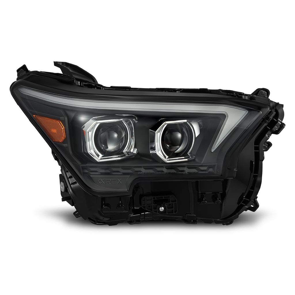 AlphaRex 880335 Projector Headlights Black for Select Toyota 4Runner, Toyota Tacoma