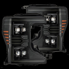 Load image into Gallery viewer, AlphaRex 880340 Projector Headlights Black for Select Ford F-250 Super Duty, Ford F-350 Super Duty, Ford F-450 Super Duty, Ford F-550 Super Duty