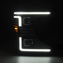 Load image into Gallery viewer, AlphaRex 880344 Projector Headlights Black for Select Ford F-250 Super Duty, Ford F-350 Super Duty, Ford F-450 Super Duty, Ford F-550 Super Duty