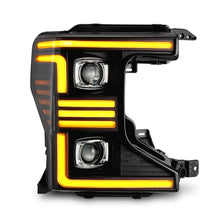 Load image into Gallery viewer, AlphaRex 880344 Projector Headlights Black for Select Ford F-250 Super Duty, Ford F-350 Super Duty, Ford F-450 Super Duty, Ford F-550 Super Duty
