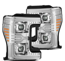 Load image into Gallery viewer, AlphaRex 880346 Projector Headlights Chrome for Select Ford F-250 Super Duty, Ford F-350 Super Duty, Ford F-450 Super Duty, Ford F-550 Super Duty