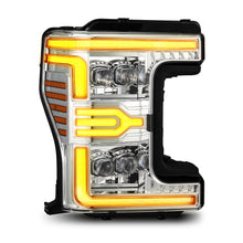Load image into Gallery viewer, AlphaRex 880347 Projector Headlights Chrome for Select Ford F-250 Super Duty, Ford F-350 Super Duty, Ford F-450 Super Duty, Ford F-550 Super Duty