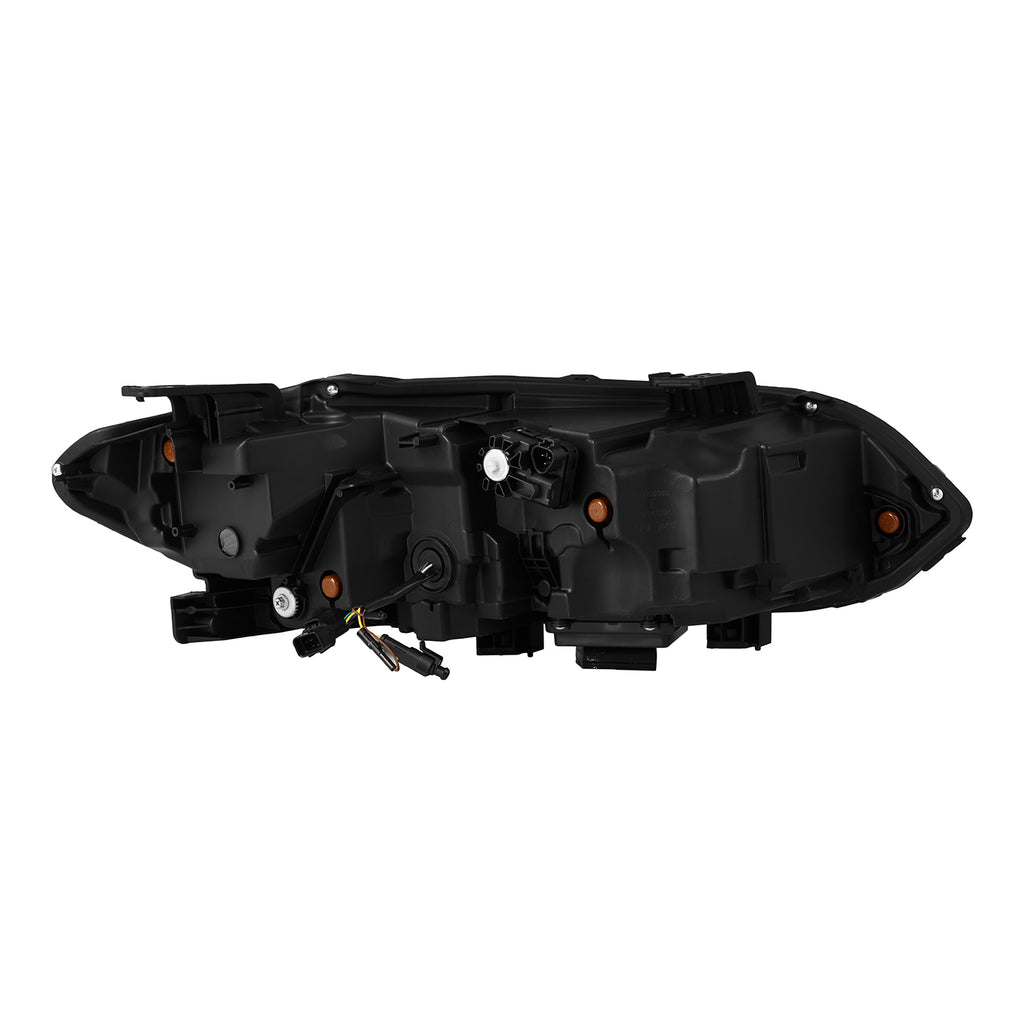 AlphaRex 880349 Projector Headlights Alpha-Black for Select Honda Civic