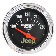 Load image into Gallery viewer, AutoMeter 880430 GAUGE, TRANSFER CASE TEMP, 2 1/16", 250?F, ELEC, JEEP