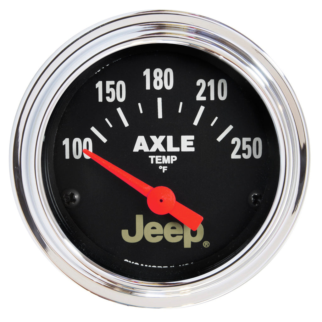 AutoMeter 880431 GAUGE, AXLE TEMP, 2 1/16", 250?F, ELEC, JEEP
