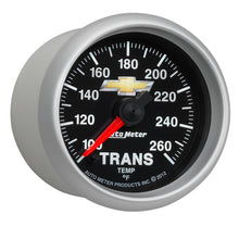 Load image into Gallery viewer, AutoMeter 880448 GAUGE, TRANS TEMP, 2 1/16", 100-260?F, DIGITAL STEPPER MOTOR, CHEVY GOLD BOWTIE