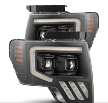 Load image into Gallery viewer, AlphaRex 880481 Projector Headlights Black for Select Ford F-150