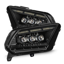 Load image into Gallery viewer, AlphaRex 880488 Projector Headlights Alpha Black for Select Ford Mustang