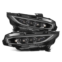 Load image into Gallery viewer, AlphaRex 880491 Projector Headlights Black for Select Honda Civic
