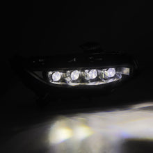Load image into Gallery viewer, AlphaRex 880491 Projector Headlights Black for Select Honda Civic