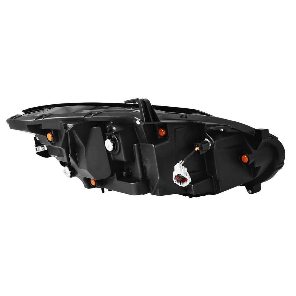 AlphaRex 880494 Projector Headlights Alpha Black for Select Nissan Z