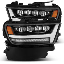 Load image into Gallery viewer, AlphaRex 880516 LED Projector Headlights Plank Style Design Gloss Black for Select Ram