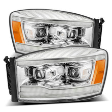 Load image into Gallery viewer, AlphaRex 880531 Projector Headlights Chrome for Select Dodge Ram 1500, Dodge Ram 2500, Dodge Ram