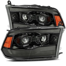 Load image into Gallery viewer, AlphaRex 880540 LED Projector Headlights in Alpha-Black for Select Dodge Ram 1500, Dodge Ram 2500, Dodge Ram 3500, Dodge Ram 4500, Dodge Ram 5500, Ram 1500, Ram 2500, Ram 3500, Ram 4500, Ram