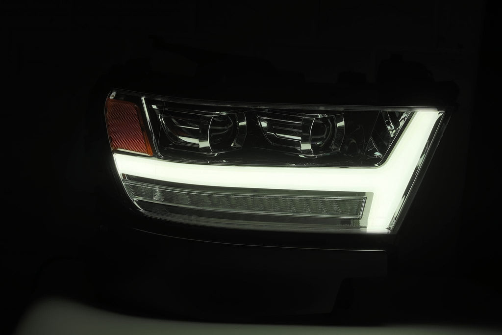 AlphaRex 880544 Projector Headlights Chrome for Select Ram