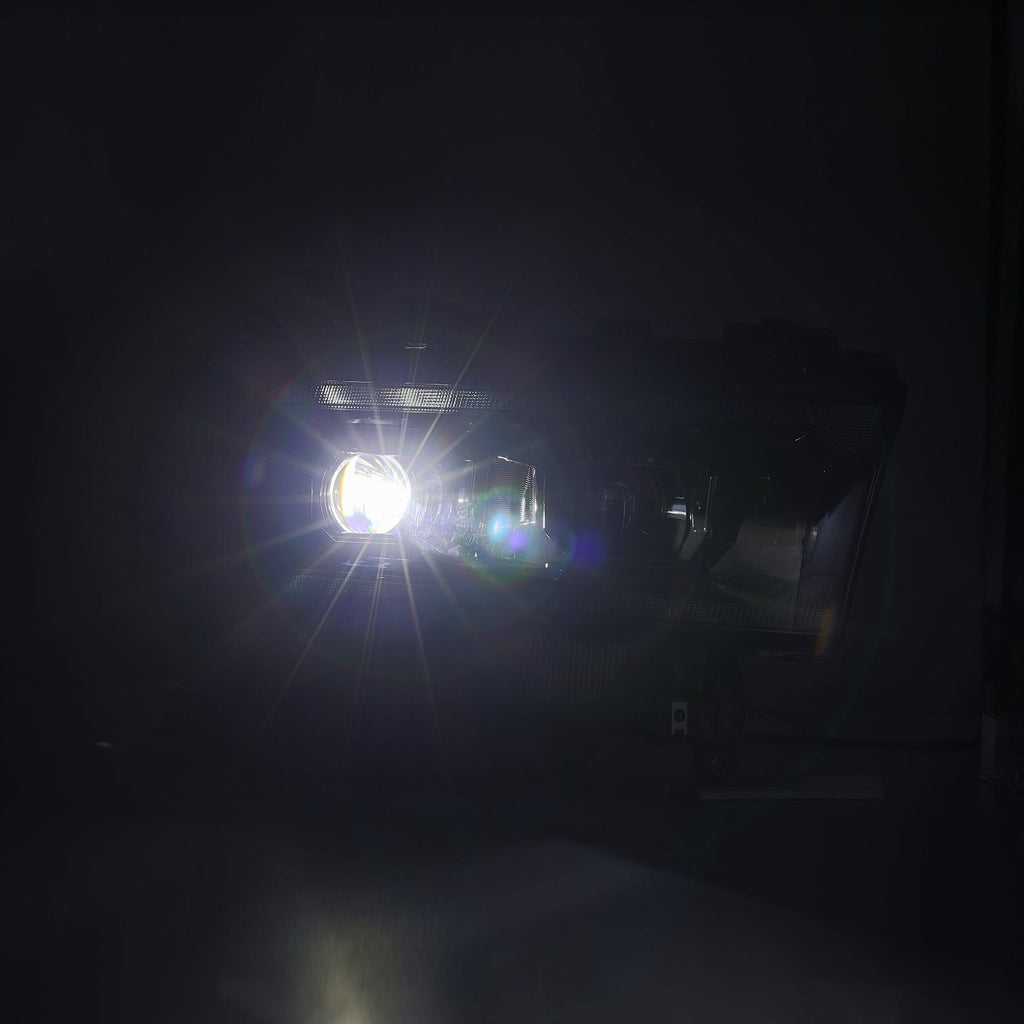 AlphaRex 880549 Projector Headlights Alpha-Black for Select Ram 1500, Ram 2500, Ram 3500, Ram 4500, Ram