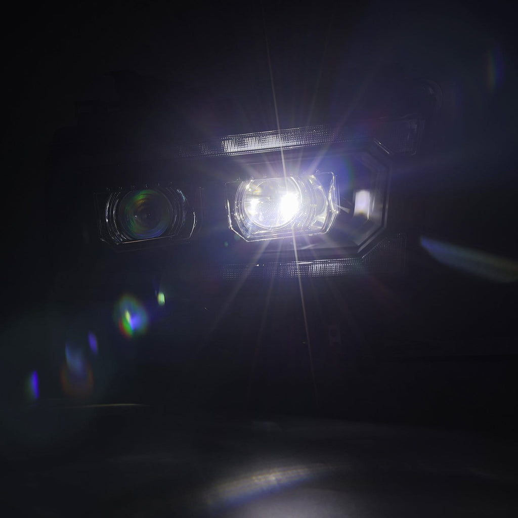 AlphaRex 880550 Projector Headlights Black for Select Ram 1500, Ram 2500, Ram 3500, Ram 4500, Ram