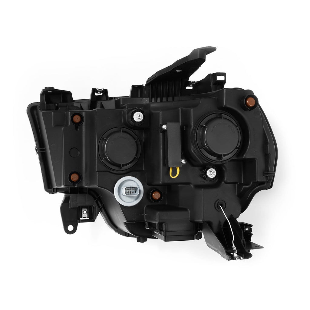 AlphaRex 880552 LED Projector Headlights in Alpha-Black for Select Ram 1500, Ram 2500, Ram 3500, Ram 4500, Ram