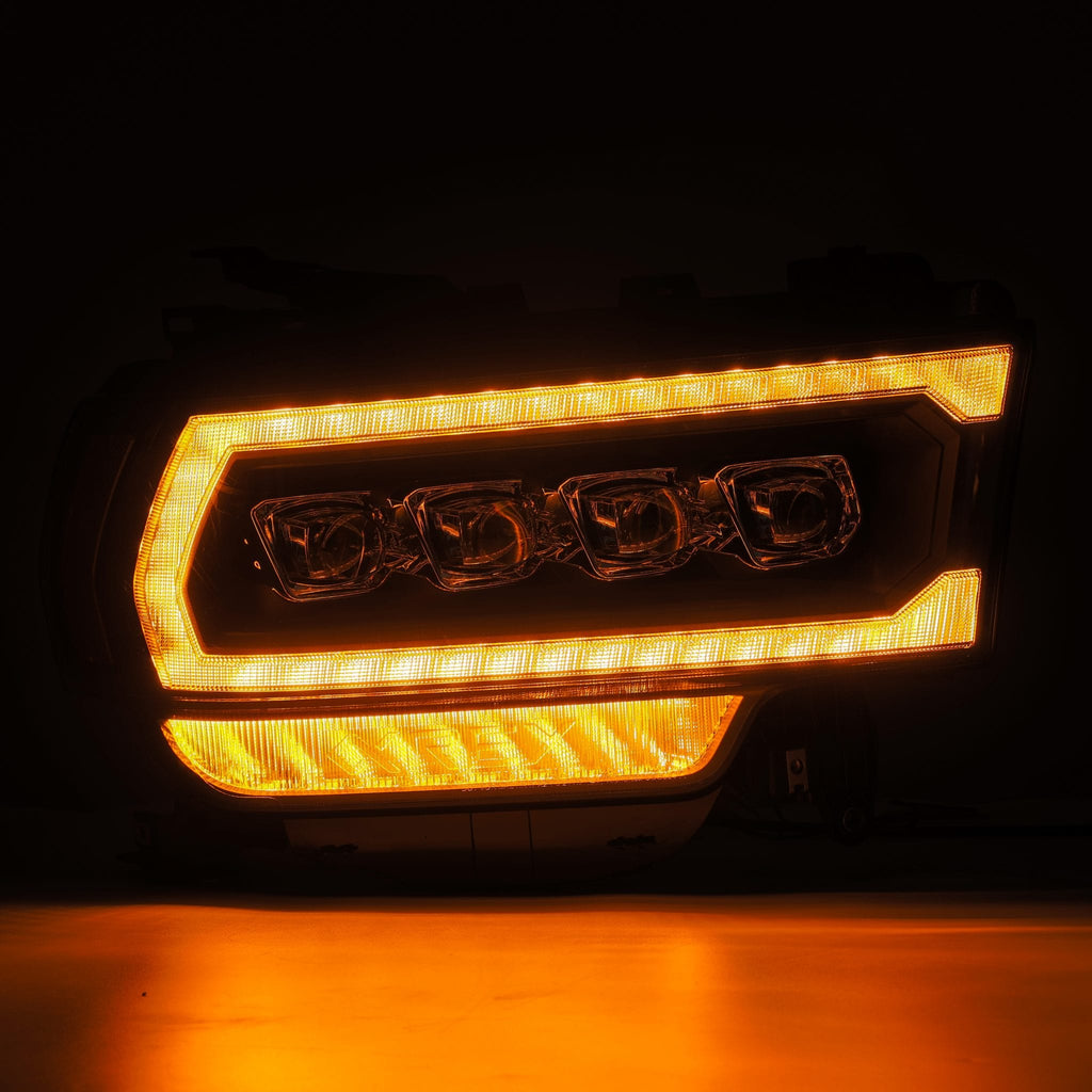 AlphaRex 880553 LED Projector Headlights in Black for Select Ram 1500, Ram 2500, Ram 3500, Ram 4500, Ram