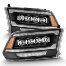 Load image into Gallery viewer, AlphaRex 880555 LED Projector Headlights in Black for Select Dodge Ram 1500, Dodge Ram 2500, Dodge Ram 3500, Dodge Ram 4500, Dodge Ram 5500, Ram 1500, Ram 2500, Ram 3500, Ram 4500, Ram