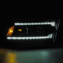 Load image into Gallery viewer, AlphaRex 880560 Projector Headlights Alpha- Black for Select Dodge Ram 1500, Dodge Ram 2500, Dodge Ram 3500, Dodge Ram 4500, Dodge Ram 5500, Ram 1500, Ram 2500, Ram 3500, Ram 4500, Ram