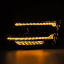 Load image into Gallery viewer, AlphaRex 880560 Projector Headlights Alpha- Black for Select Dodge Ram 1500, Dodge Ram 2500, Dodge Ram 3500, Dodge Ram 4500, Dodge Ram 5500, Ram 1500, Ram 2500, Ram 3500, Ram 4500, Ram