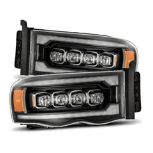 Load image into Gallery viewer, AlphaRex 880564 LED Projector Headlights in Black for Select Dodge Ram 1500, Dodge Ram 2500, Dodge Ram