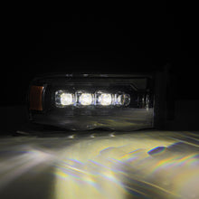 Load image into Gallery viewer, AlphaRex 880566 LED Projector Headlights in Alpha-Black for Select Dodge Ram 1500, Dodge Ram 2500, Dodge Ram