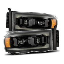 Load image into Gallery viewer, AlphaRex 880572 Projector Headlights Alpha-Black for Select Dodge Ram 1500, Dodge Ram 2500, Dodge Ram