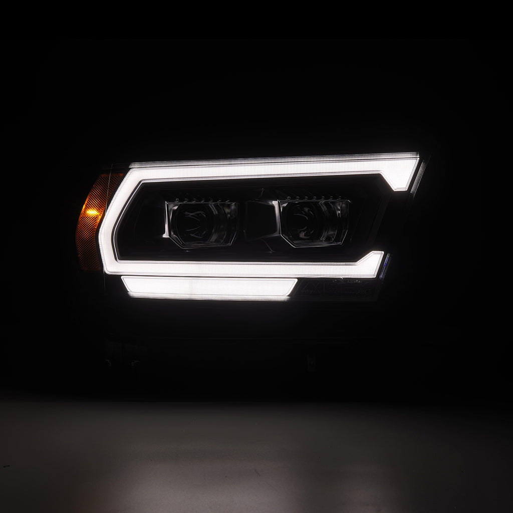 AlphaRex 880576 Projector Headlights Black for Select Ram