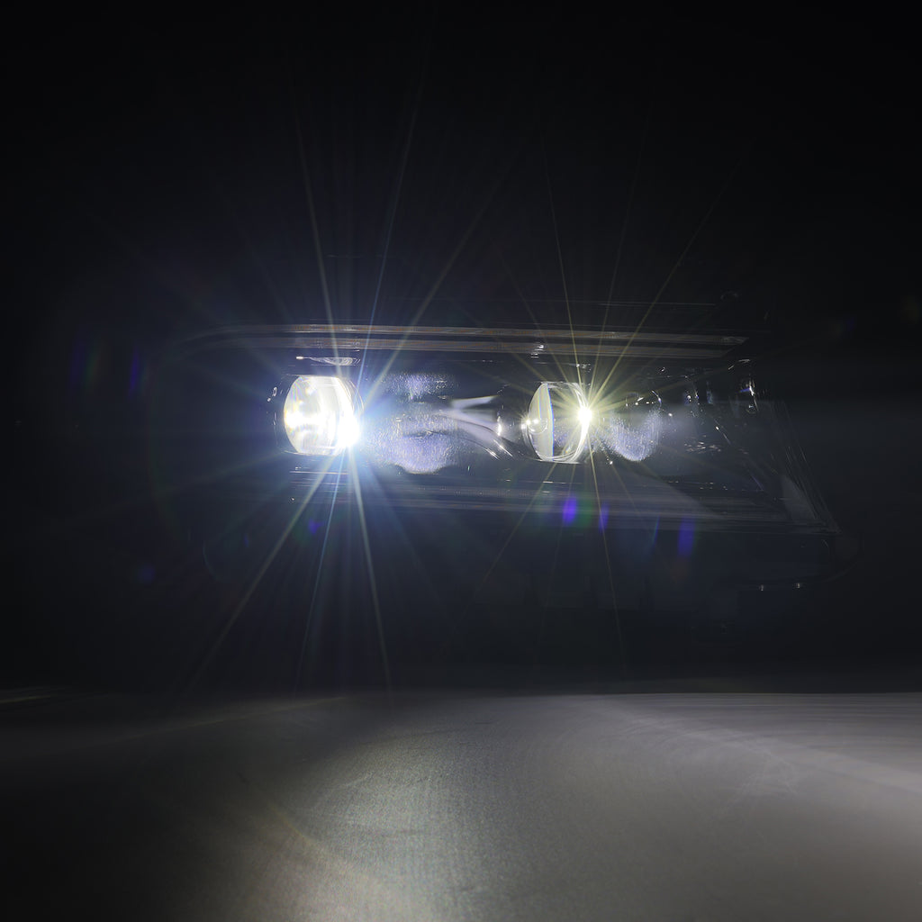 AlphaRex 880579 Projector Headlights Alpha Black for Select Dodge Charger