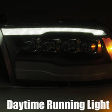 Load image into Gallery viewer, AlphaRex 880591 LED Projector Headlights Plank Style Design Chrome for Select Dodge Charger