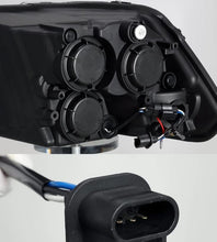 Load image into Gallery viewer, AlphaRex 880593 Projector Headlights Plank Style Design Black for Select Dodge Charger