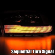 Load image into Gallery viewer, AlphaRex 880593 Projector Headlights Plank Style Design Black for Select Dodge Charger
