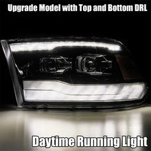 Load image into Gallery viewer, AlphaRex 880598 Projector Headlights Plank Style Design Chrome for Select Dodge Charger