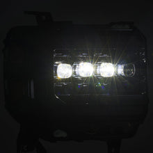 Load image into Gallery viewer, AlphaRex 880616 LED Projector Headlights in Alpha-Black for Select GMC Sierra, GMC Sierra HD, GMC Sierra HD