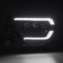 Load image into Gallery viewer, AlphaRex 880752 LED Projector Headlights in Alpha-Black for Select Toyota Tacoma