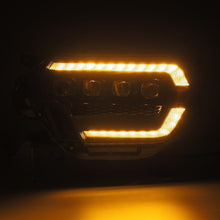 Load image into Gallery viewer, AlphaRex 880753 LED Projector Headlights in Black for Select Toyota Tacoma