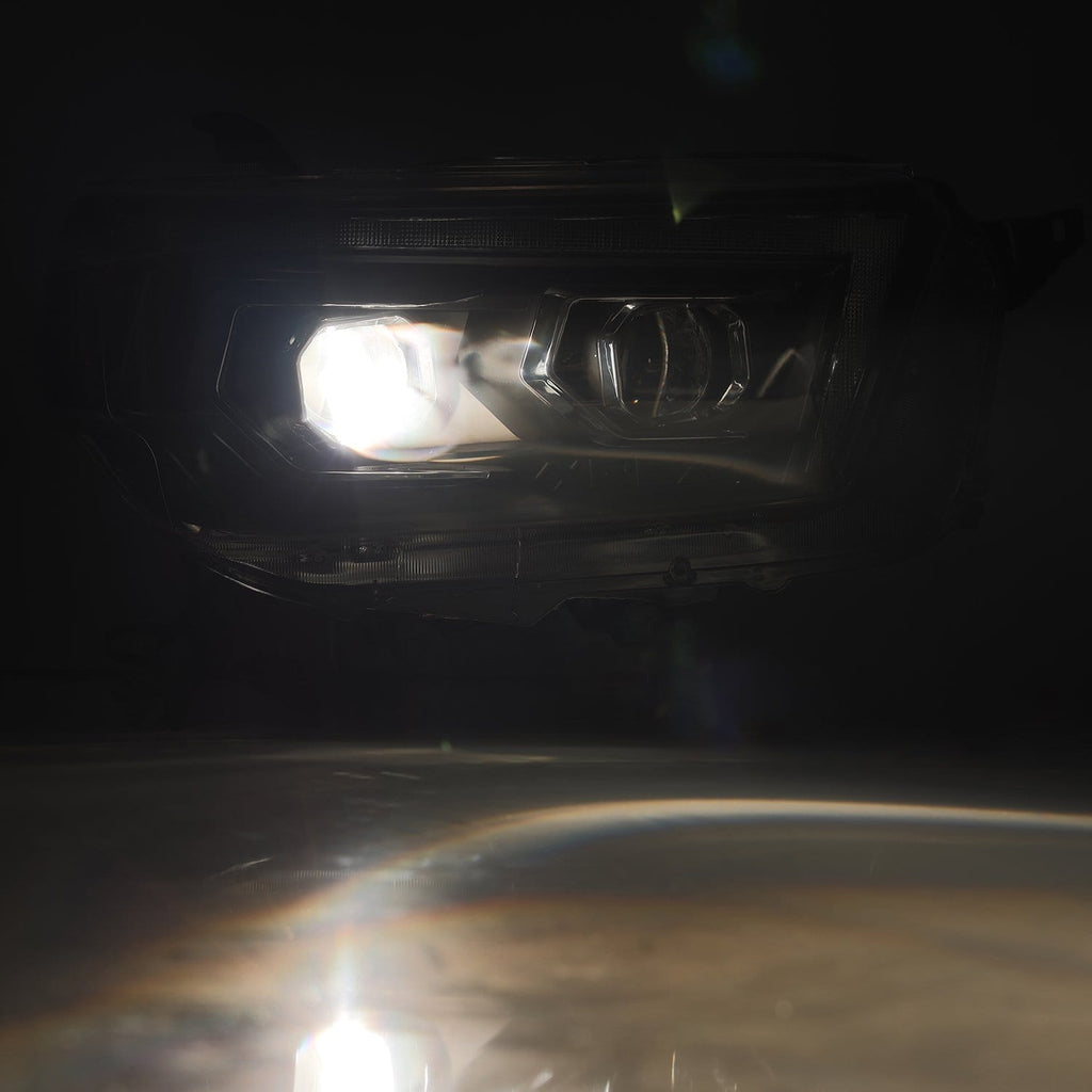 AlphaRex 880754 Projector Headlights Alpha-Black for Select Toyota 4Runner