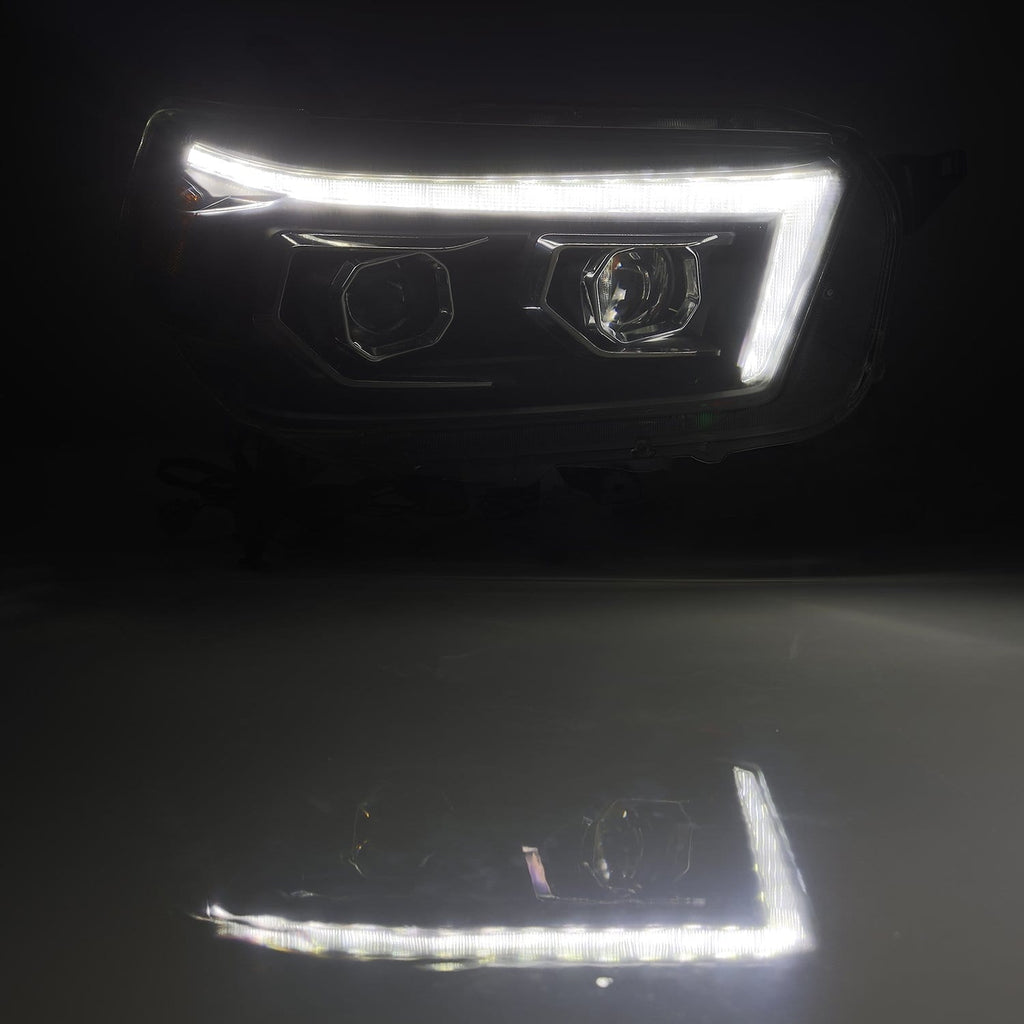 AlphaRex 880757 Projector Headlights Black for Select Toyota 4Runner