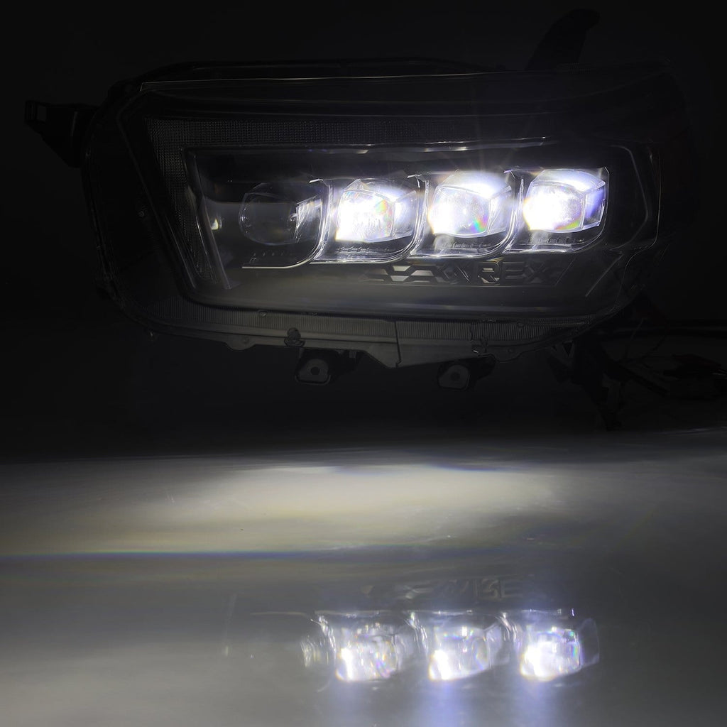 AlphaRex 880759 LED Projector Headlights in Black for Select Toyota 4Runner