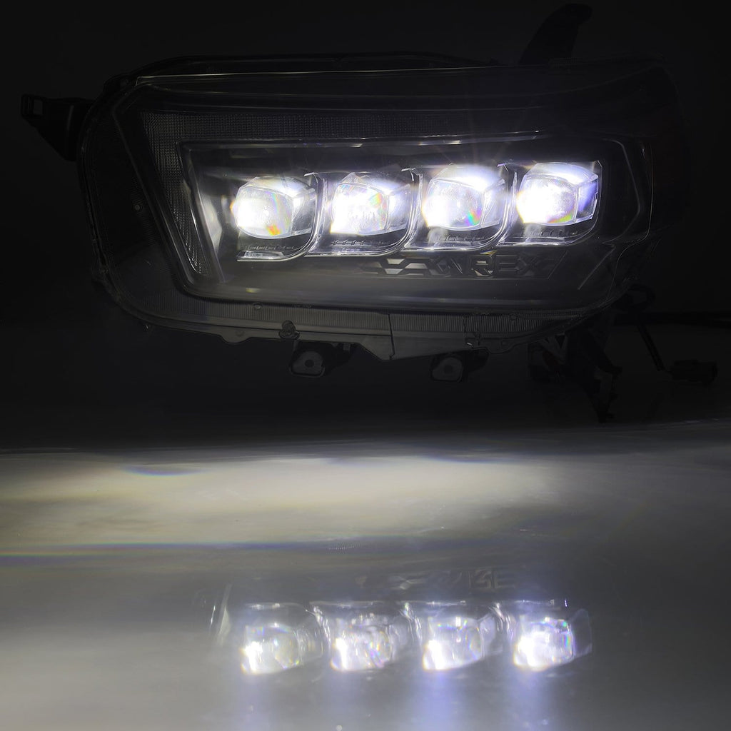 AlphaRex 880759 LED Projector Headlights in Black for Select Toyota 4Runner