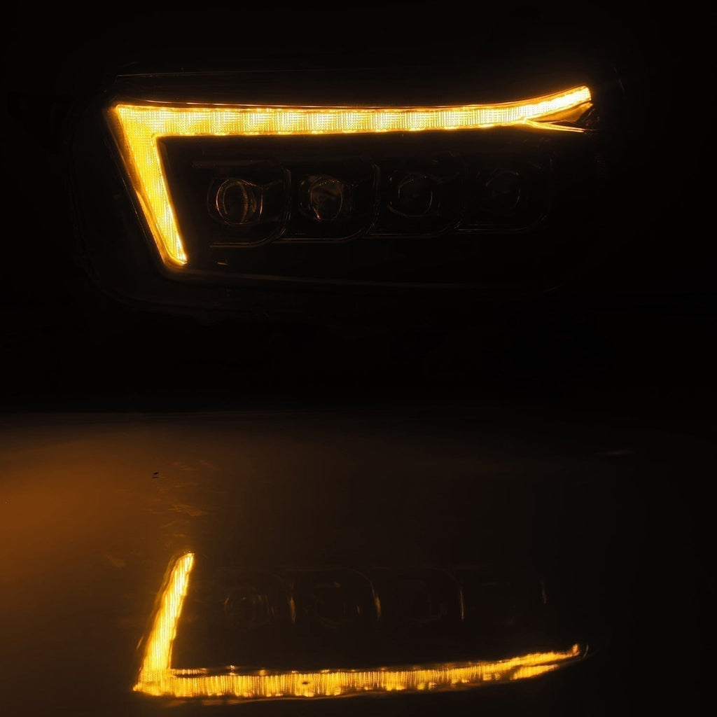 AlphaRex 880759 LED Projector Headlights in Black for Select Toyota 4Runner