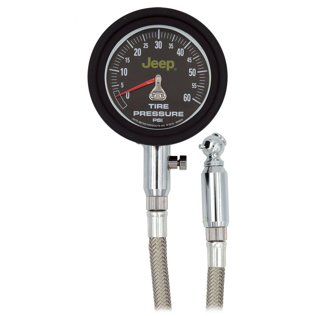 AutoMeter 880805 GAUGE, TIRE PRESSURE, 0-60PSI, JEEP, ANALOG