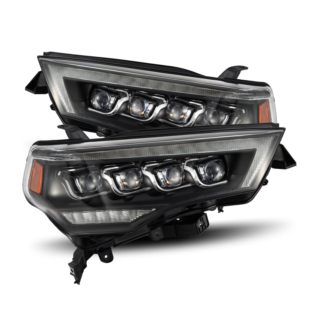 AlphaRex 880808 Projector Headlights Black for Select Toyota 4Runner