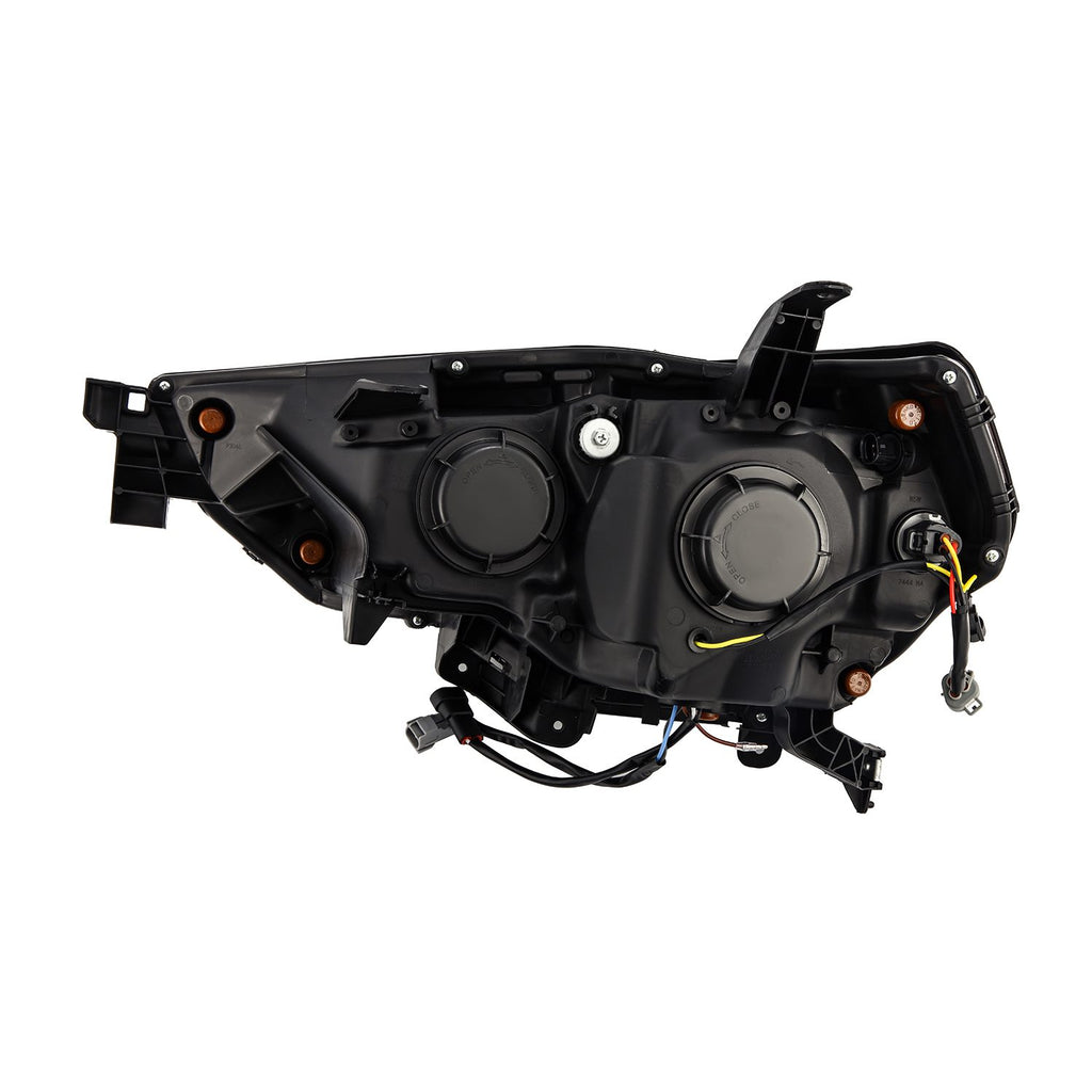 AlphaRex 880810 Projector Headlights Alpha-Black for Select Toyota 4Runner