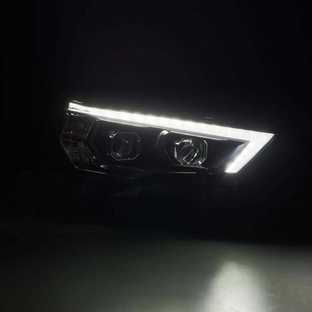AlphaRex 880814 Projector Headlights Black for Select Toyota 4Runner